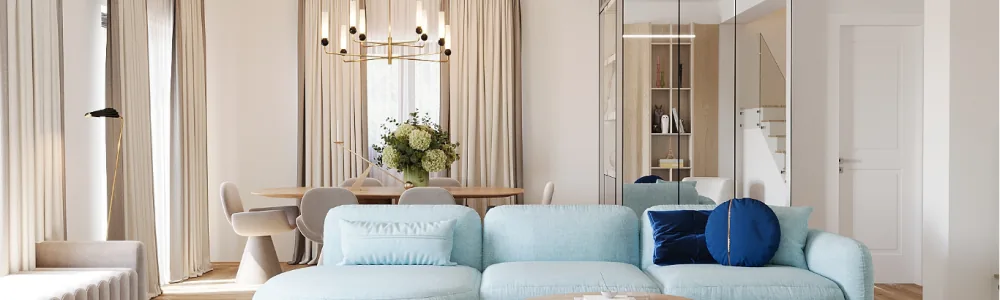 Iconic Blush interior design project