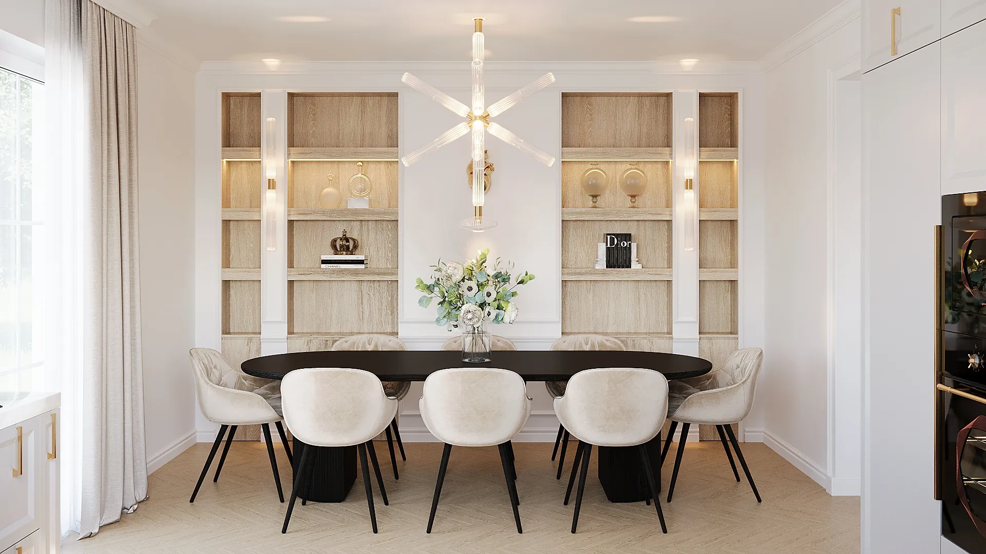 Interior design project by Alexandra Avram