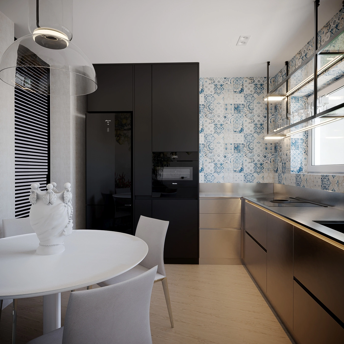 Mediterranean Blue House interior, view 5