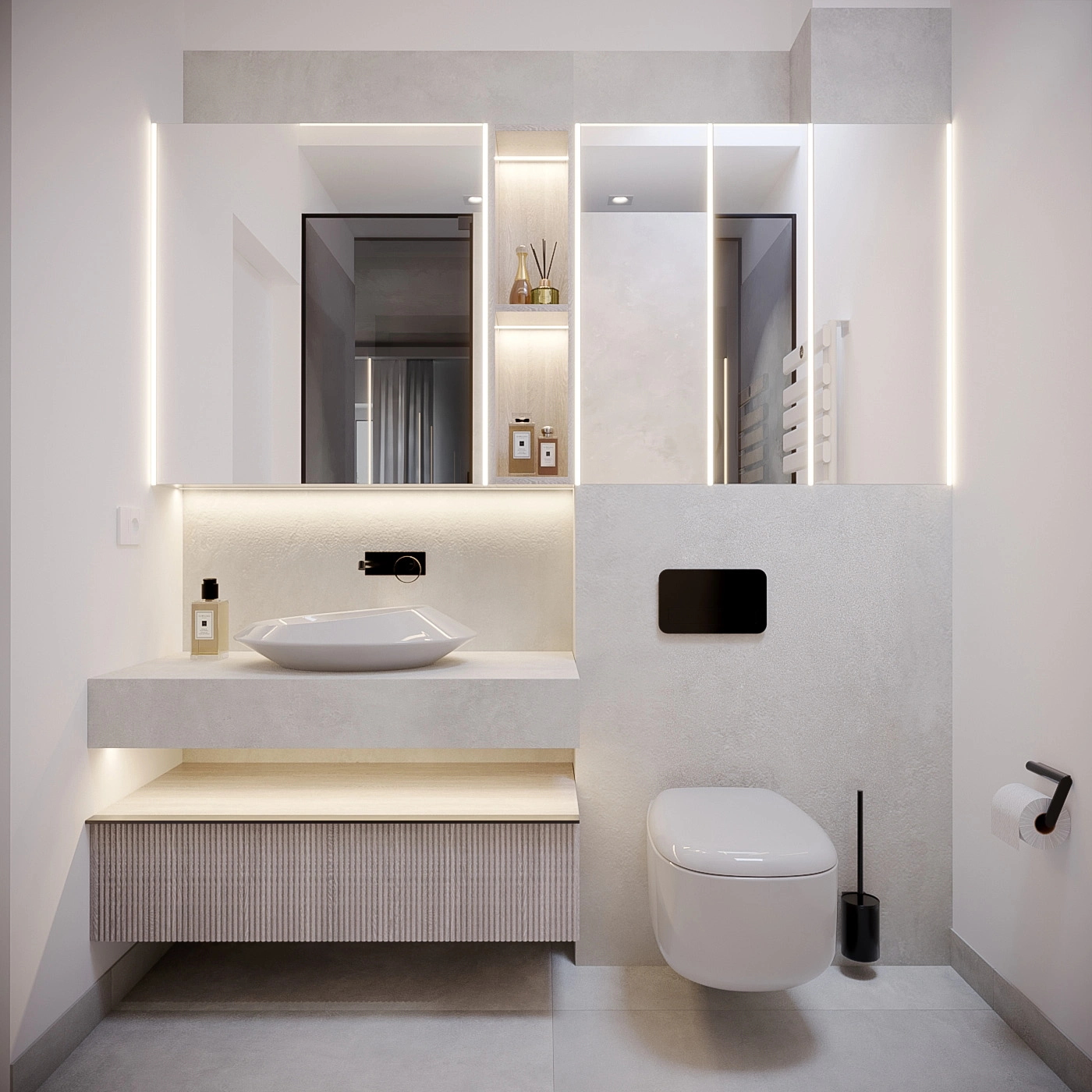 Mediterranean Blue House interior, view 9