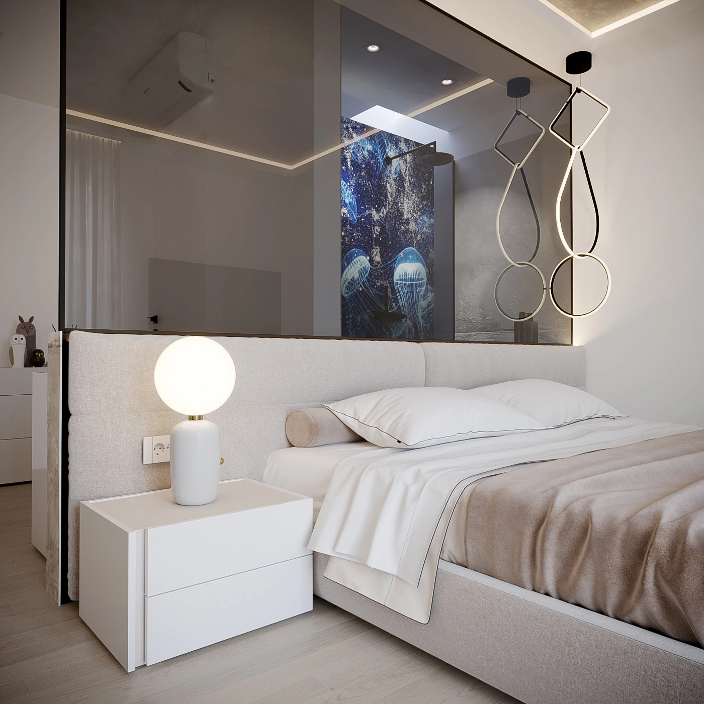 Mediterranean Blue House interior, view 15