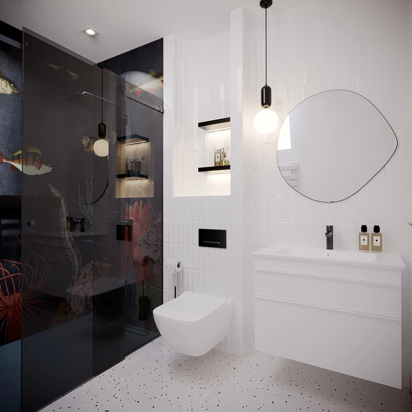 Mediterranean Blue House interior, view 16