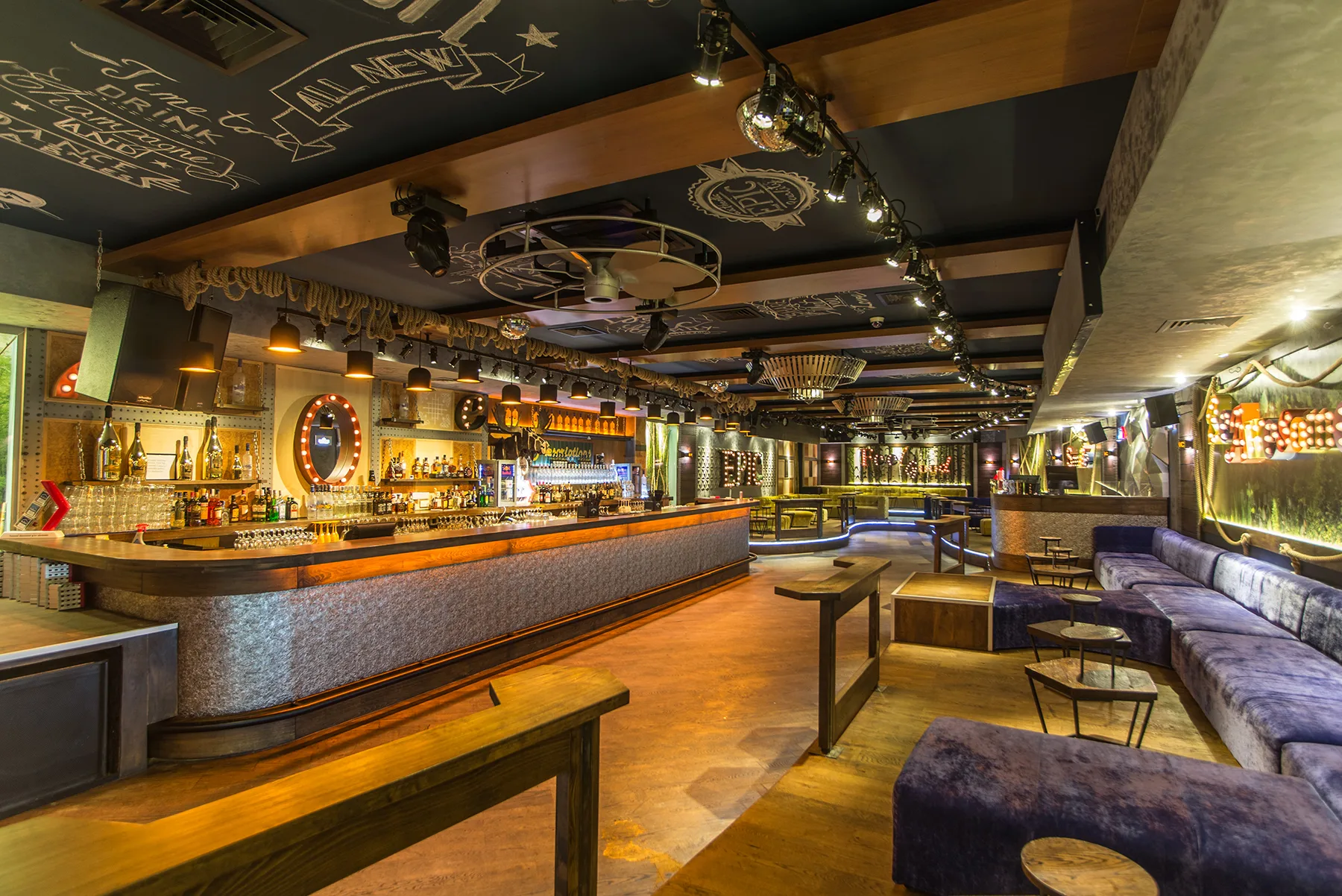 Epic Society interior, view 1