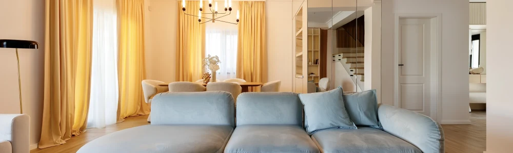 Iconic Blush House interior design