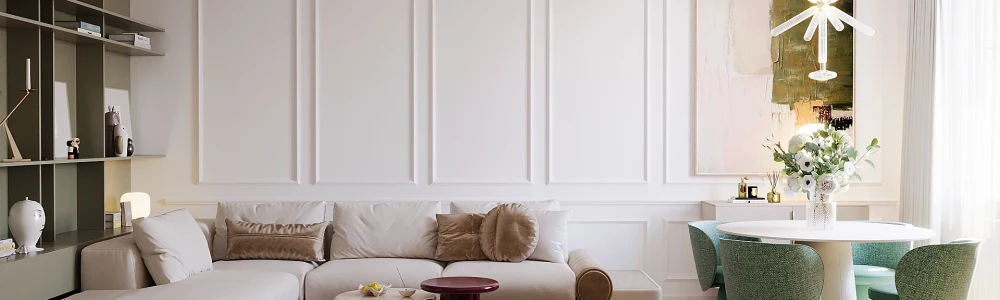 Les Fleurs interior design project
