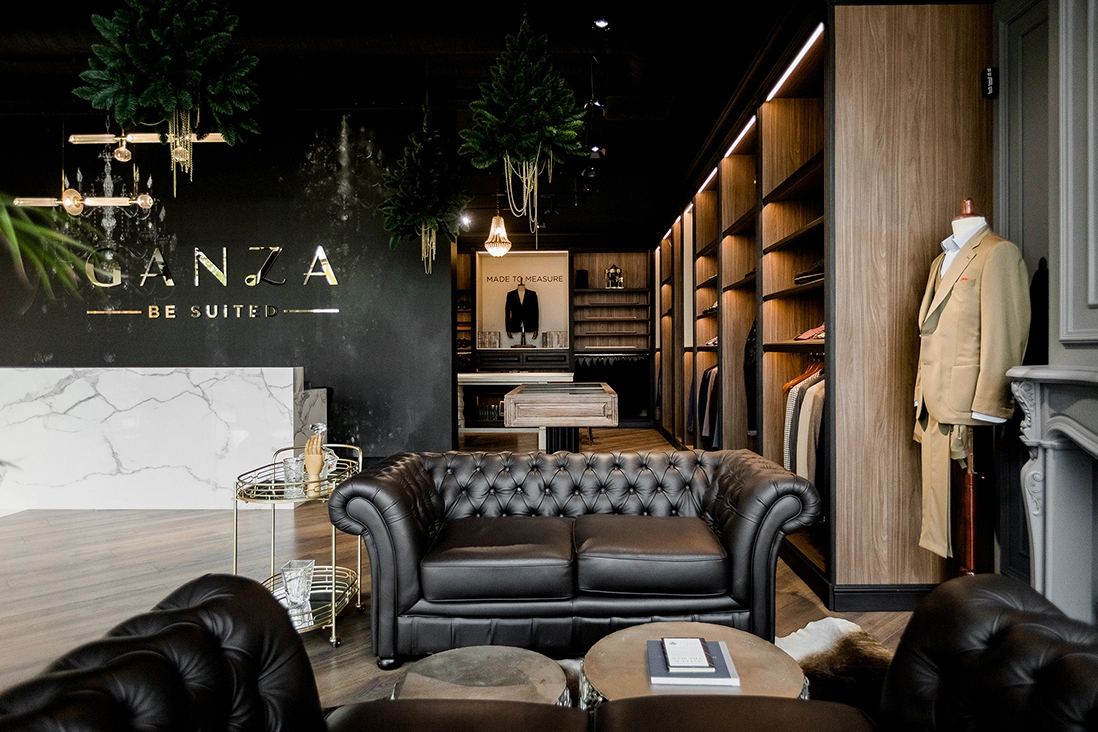 Ganza Showroom interior, view 1