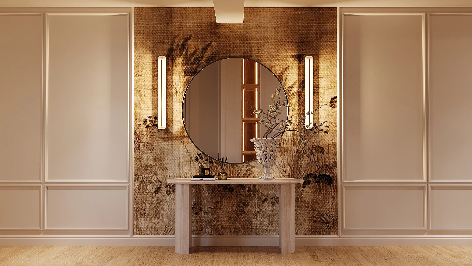 Honey Oak House interior, view 5