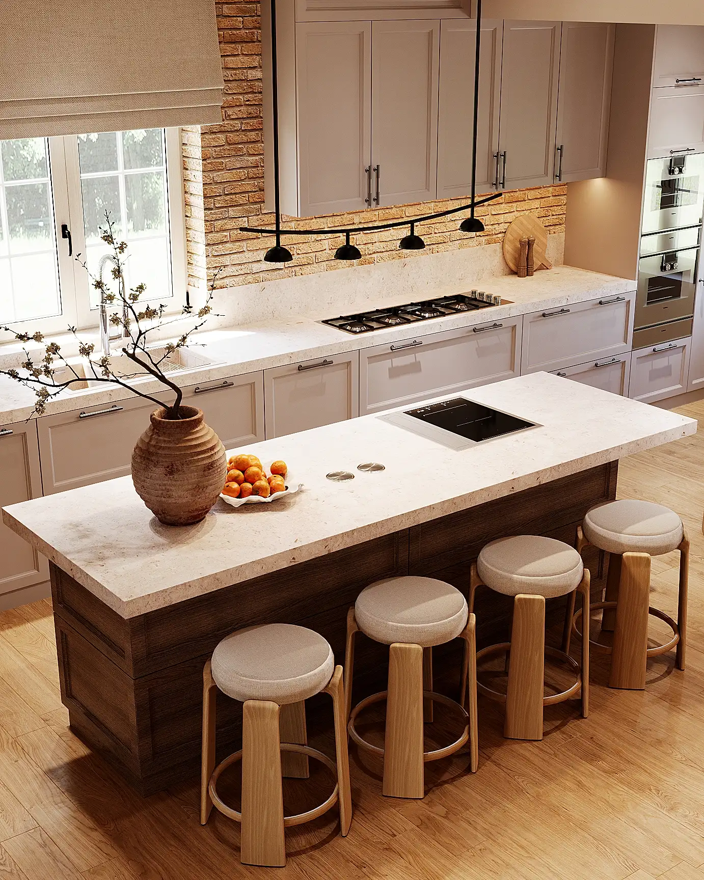 Honey Oak House interior, view 7