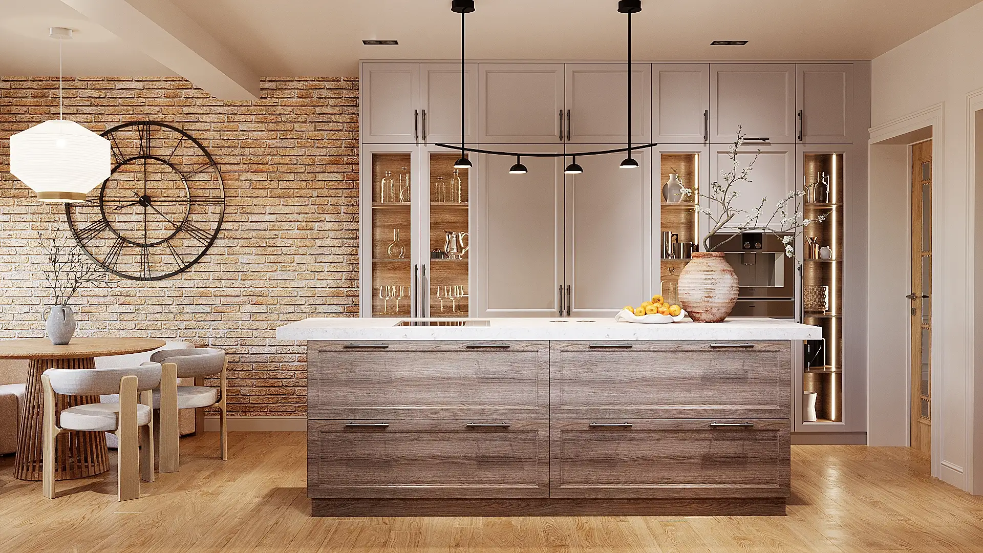 Honey Oak House interior, view 10
