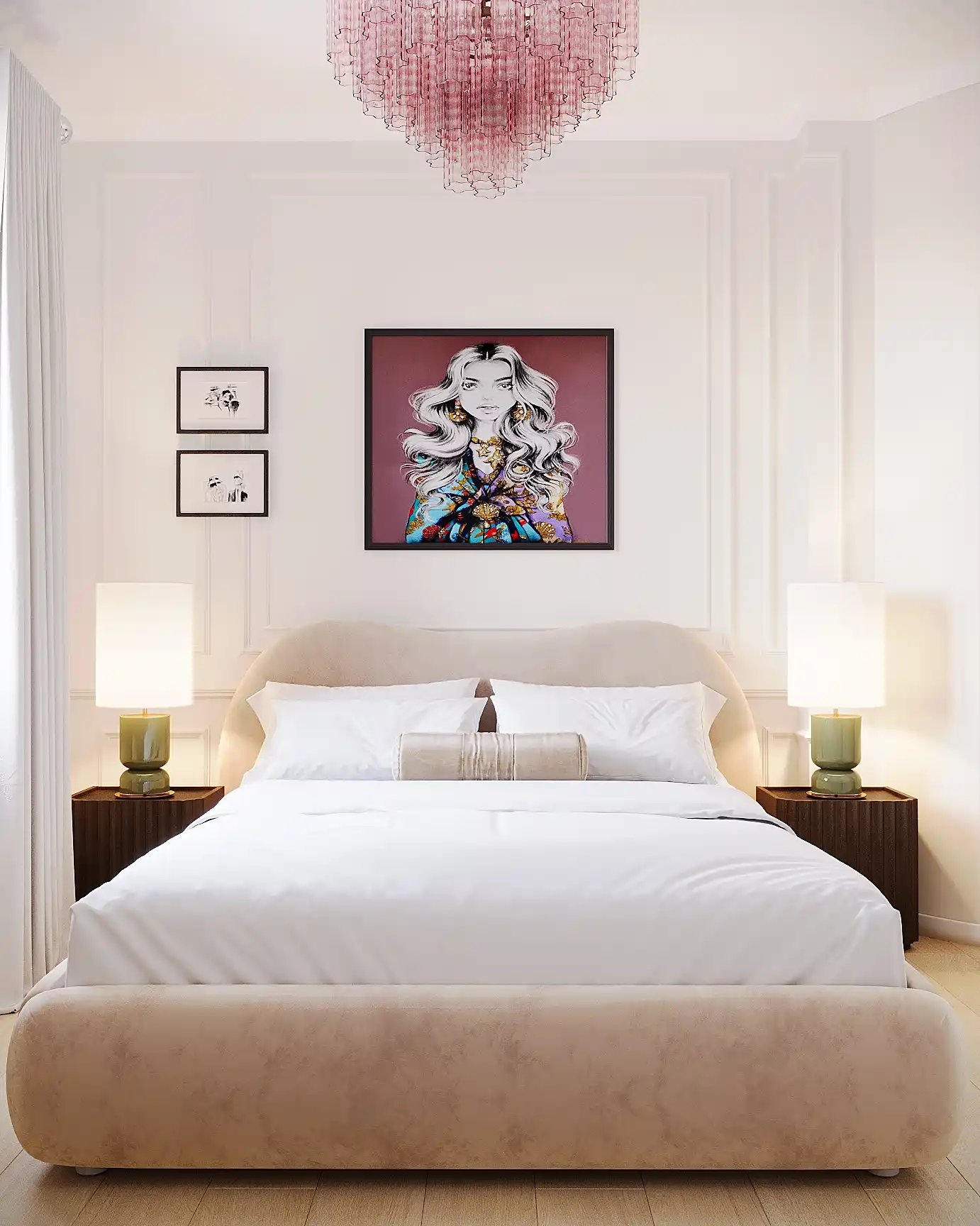 Les Fleurs Apartment interior, view 9