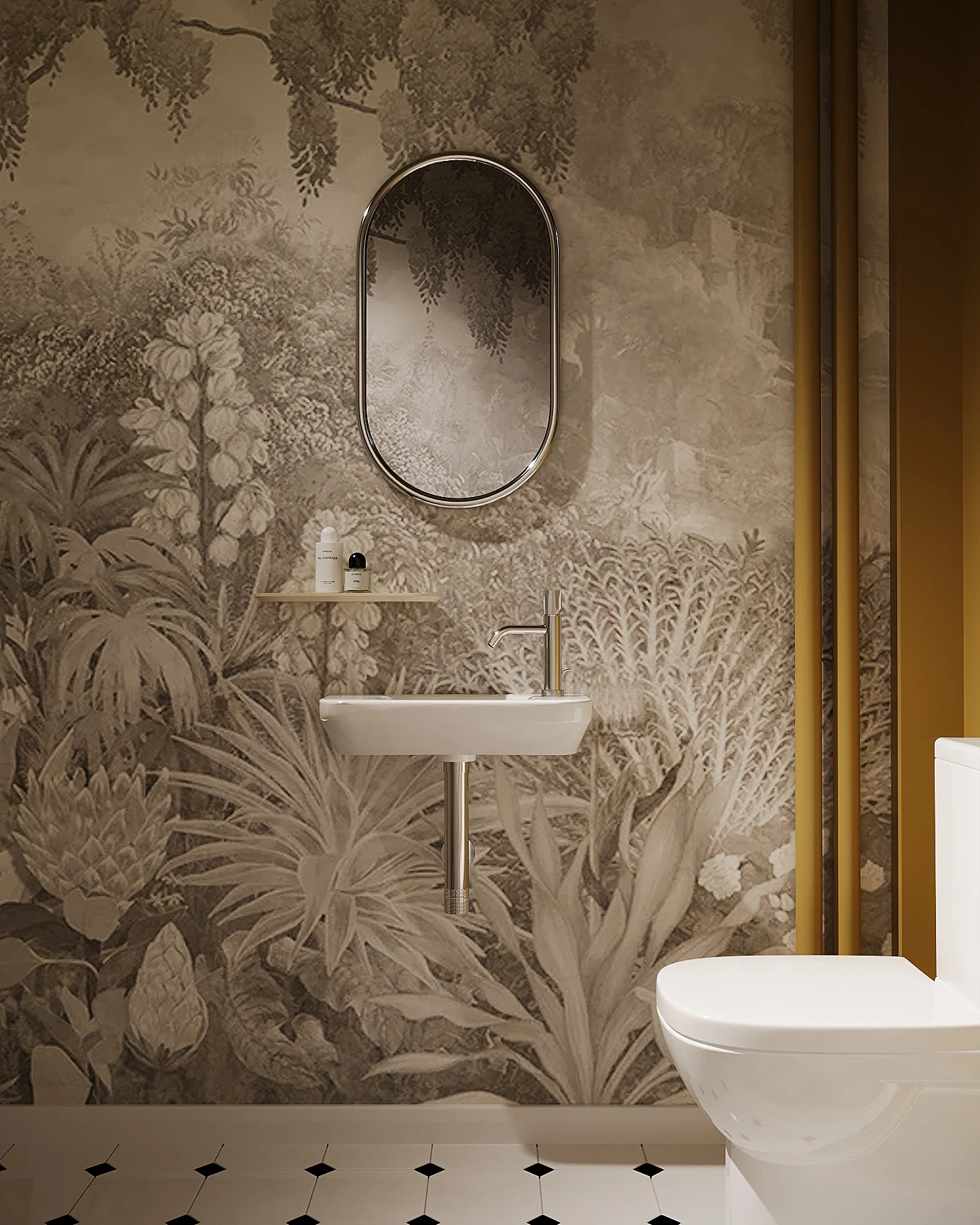 Les Fleurs Apartment interior, view 10
