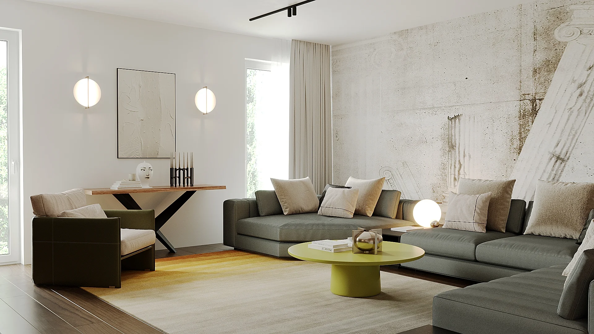 Sunday at 4 PM Apartment interior, view 3