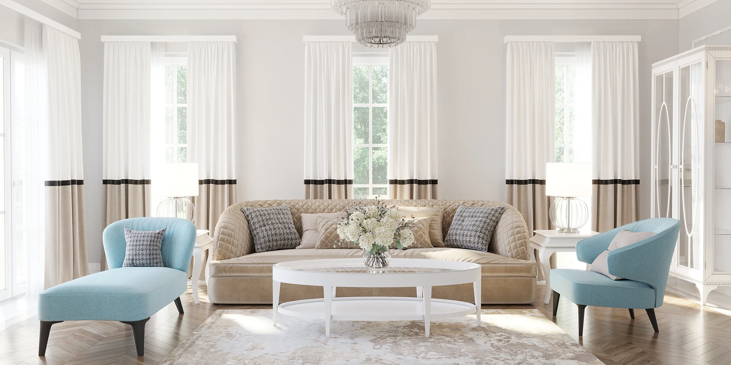 Timeless Grace Villa interior, view 1