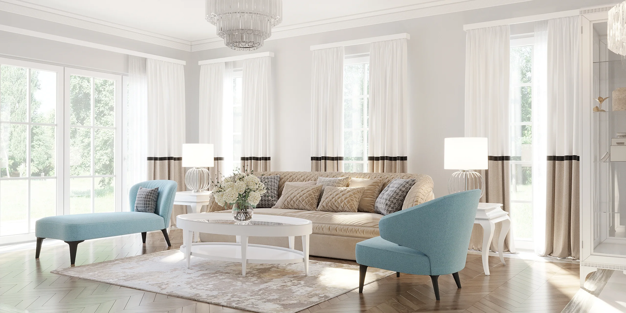 Timeless Grace Villa interior, view 3